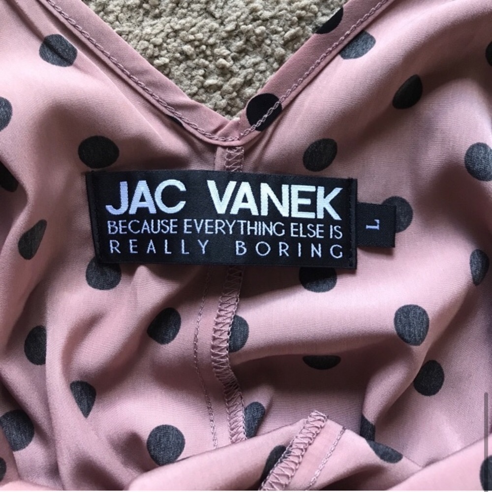 SOLD: Jac Vanek Polka dot Playsuit - Picture 4 of 5